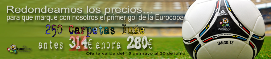 publicidad eurocopa carpetas